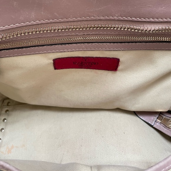 Authentic Valentino Rockstud Blush Pink 2 Way Bag - Picture 2 of 11